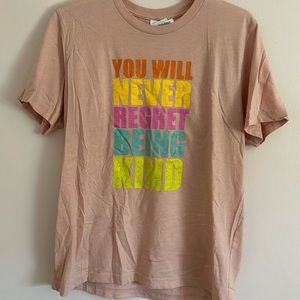 NEVER WORN kindness t shirt